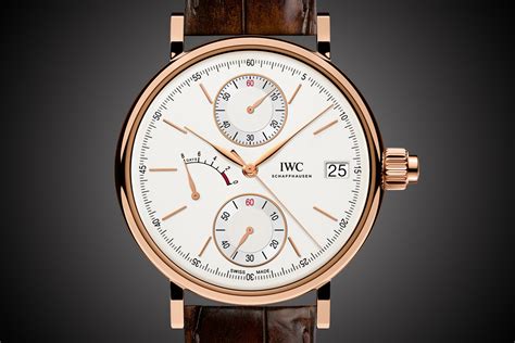 iwc schaffhausen double second hand|iwc watch brands clearance.